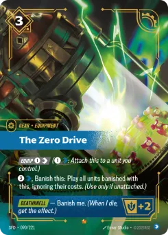 The Zero Drive SFD-090/221 — Spiritforged