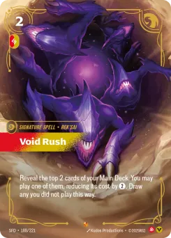 Void Rush SFD-188/221 — Spiritforged