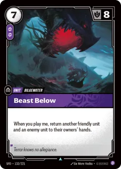 Beast Below SFD-132/221 — Spiritforged