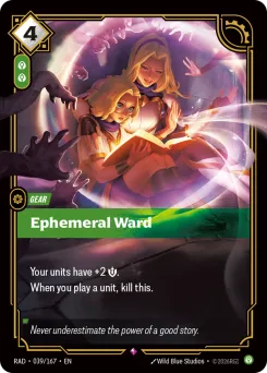 Ephemeral Ward RAD-039/167 — Radiance