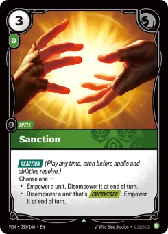 Sanction VEN-035/166 — Vendetta