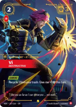 Vi, Destructive VEN-167/166 — Vendetta