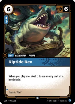 Riptide Rex OGN-092/298 — Origins