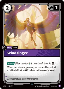 Windsinger SFD-138/221 — Spiritforged