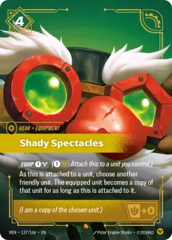 Shady Spectacles VEN-137/166 — Vendetta