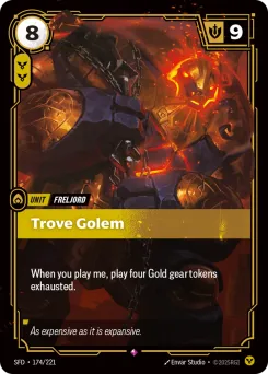 Trove Golem SFD-174/221 — Spiritforged