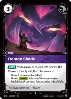 Demon Shade RAD-102/167 — Radiance