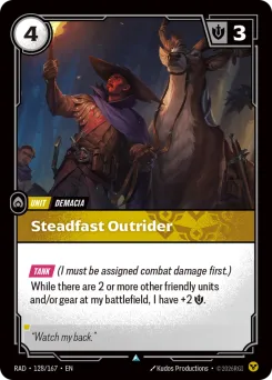 Steadfast Outrider RAD-128/167 — Radiance