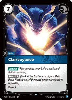 Clairvoyance VEN-056/166 — Vendetta