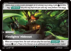 Firelights' Hideout RAD-162/167 — Radiance