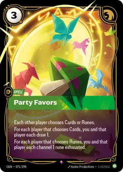 Party Favors OGN-071/298 — Origins