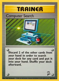 Computer Search 101/130 — Base Set 2