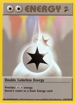Double Colorless Energy 124/130 — Base Set 2