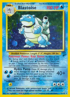 Blastoise 2/130 — Base Set 2