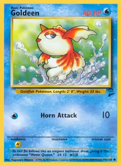 Goldeen 76/130 — Base Set 2