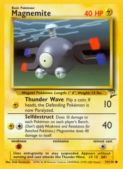 Magnemite 79/130 — Base Set 2