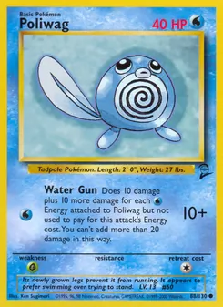 Poliwag 88/130 — Base Set 2