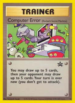 Computer Error 16/53 — Wizards Black Star Promos