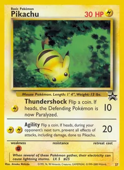 Pikachu 27/53 — Wizards Black Star Promos