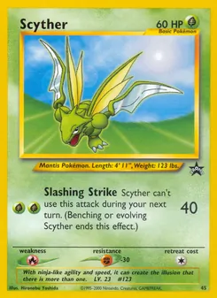 Scyther 45/53 — Wizards Black Star Promos