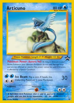 Articuno 48/53 — Wizards Black Star Promos