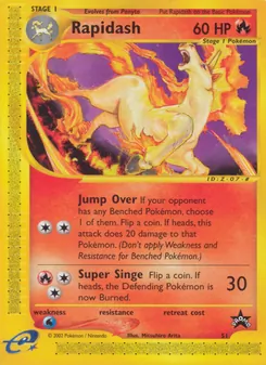 Rapidash 51/53 — Wizards Black Star Promos