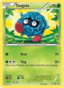 Tangela 1/113 — Legendary Treasures