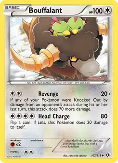 Bouffalant 107/113 — Legendary Treasures