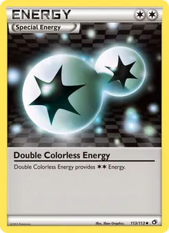 Double Colorless Energy 113/113 — Legendary Treasures
