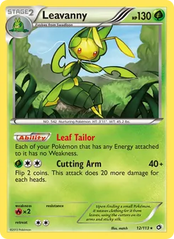 Leavanny 12/113 — Legendary Treasures