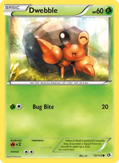 Dwebble 13/113 — Legendary Treasures