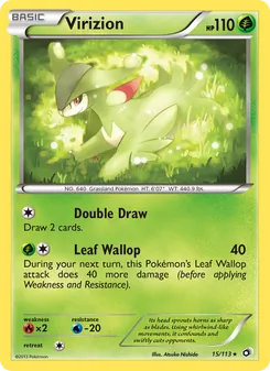 Virizion 15/113 — Legendary Treasures