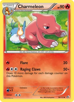Charmeleon 18/113 — Legendary Treasures