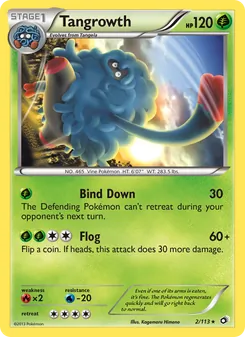 Tangrowth 2/113 — Legendary Treasures