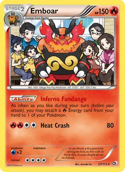 Emboar 27/113 — Legendary Treasures