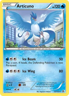 Articuno 32/113 — Legendary Treasures