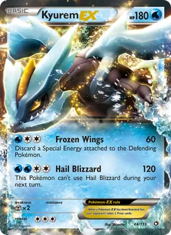 Kyurem-EX 44/113 — Legendary Treasures