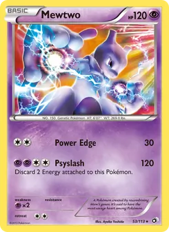 Mewtwo 53/113 — Legendary Treasures