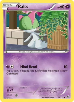 Ralts 59/113 — Legendary Treasures