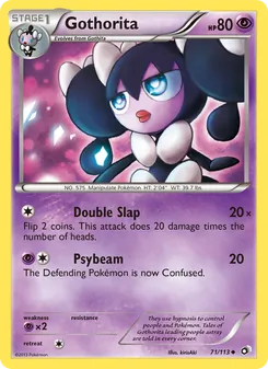 Gothorita 71/113 — Legendary Treasures