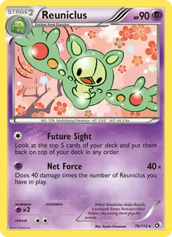 Reuniclus 76/113 — Legendary Treasures