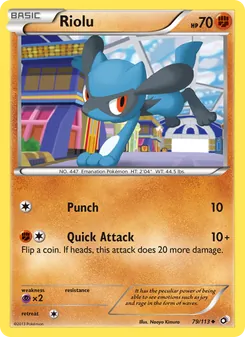 Riolu 79/113 — Legendary Treasures