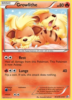 Growlithe RC4/RC25 — Legendary Treasures