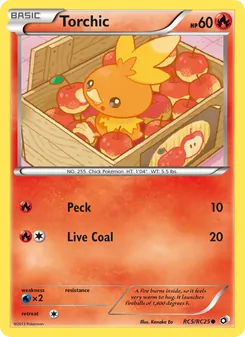 Torchic RC5/RC25 — Legendary Treasures
