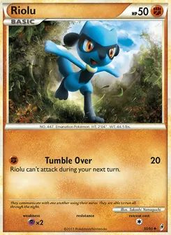 Riolu 50/95 — Call of Legends