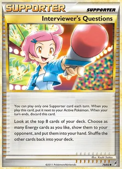 Questionnaire d'interview 79/95 — Call of Legends