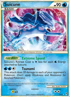 Suicune SL11/0095 — Call of Legends