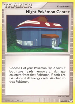 Centre Pokémon de Nuit 108/130 — Diamond & Pearl