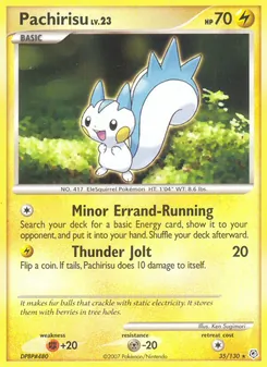 Pachirisu 35/130 — Diamond & Pearl