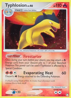 Typhlosion 16/123 — Mysterious Treasures